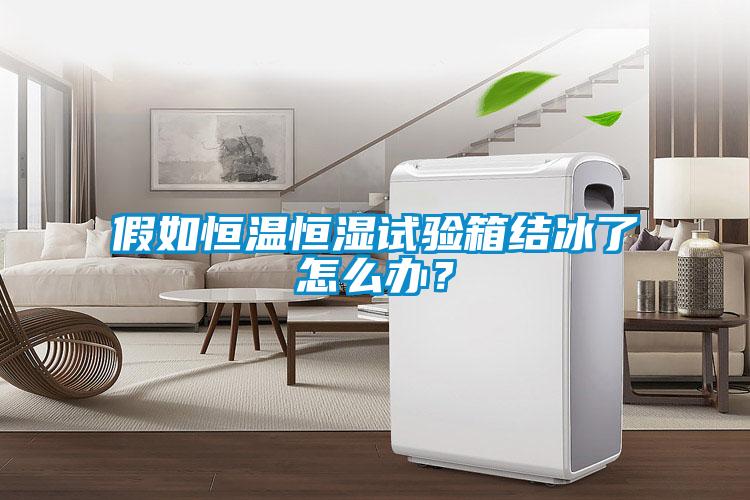 假如恒溫恒濕試驗(yàn)箱結(jié)冰了怎么辦？
