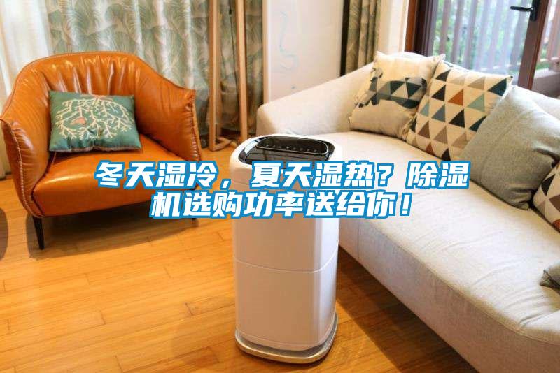 冬天濕冷，夏天濕熱？除濕機(jī)選購功率送給你！