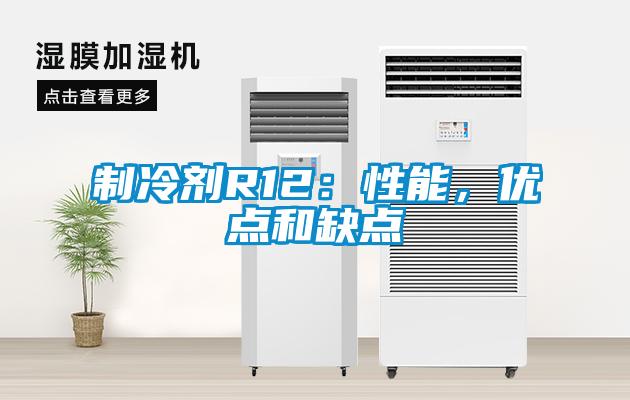 制冷劑R12：性能，優(yōu)點和缺點