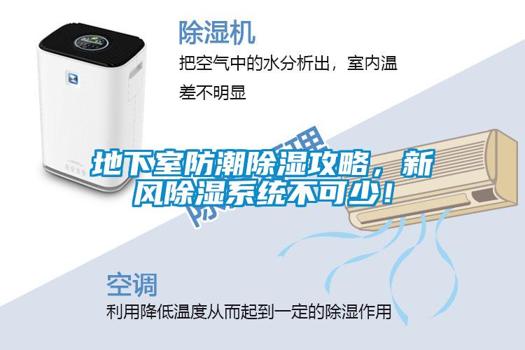地下室防潮除濕攻略，新風(fēng)除濕系統(tǒng)不可少！
