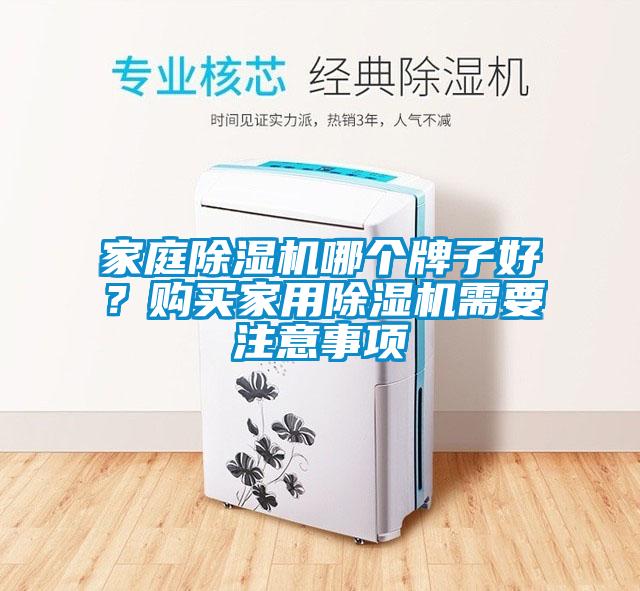 家庭除濕機(jī)哪個(gè)牌子好？購買家用除濕機(jī)需要注意事項(xiàng)