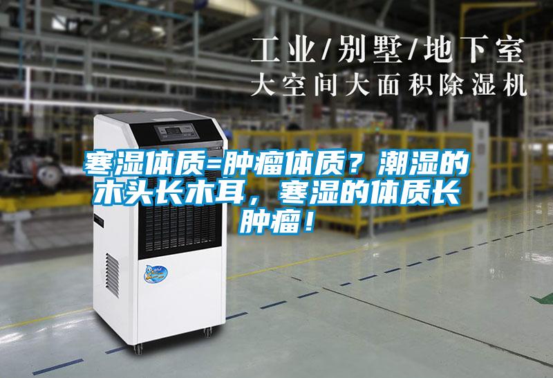 寒濕體質(zhì)=腫瘤體質(zhì)？潮濕的木頭長(zhǎng)木耳，寒濕的體質(zhì)長(zhǎng)腫瘤！