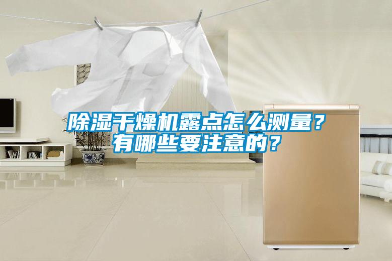 除濕干燥機(jī)露點(diǎn)怎么測(cè)量？有哪些要注意的？