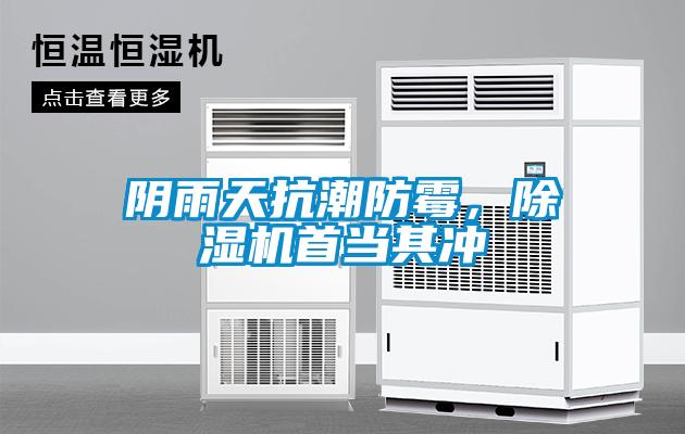 陰雨天抗潮防霉，除濕機(jī)首當(dāng)其沖