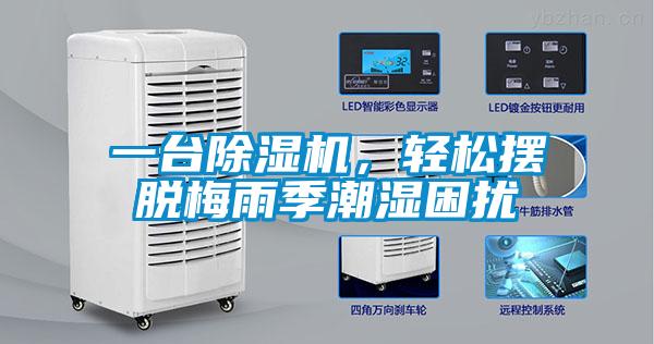 一臺除濕機，輕松擺脫梅雨季潮濕困擾