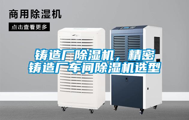 鑄造廠除濕機，精密鑄造廠車間除濕機選型