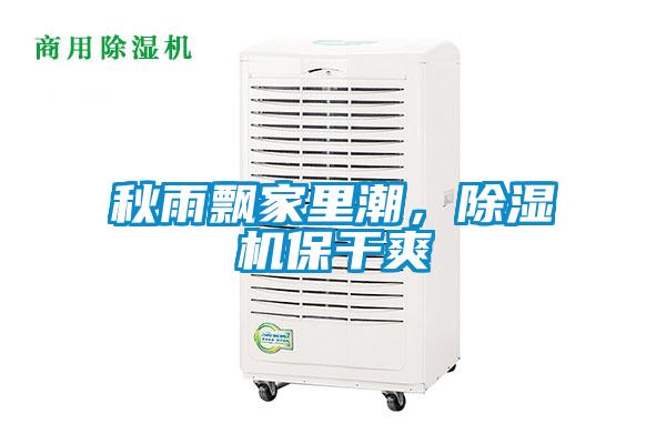 秋雨飄家里潮，除濕機保干爽
