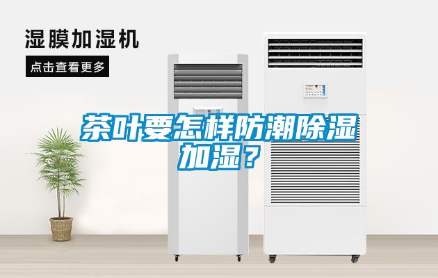 茶葉要怎樣防潮除濕加濕？