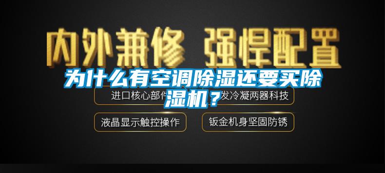 為什么有空調除濕還要買除濕機？