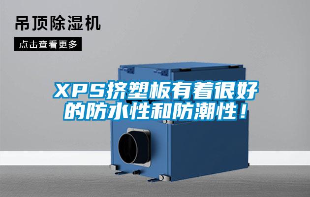 XPS擠塑板有著很好的防水性和防潮性！