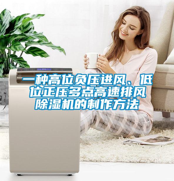一種高位負(fù)壓進(jìn)風(fēng)、低位正壓多點(diǎn)高速排風(fēng)除濕機(jī)的制作方法