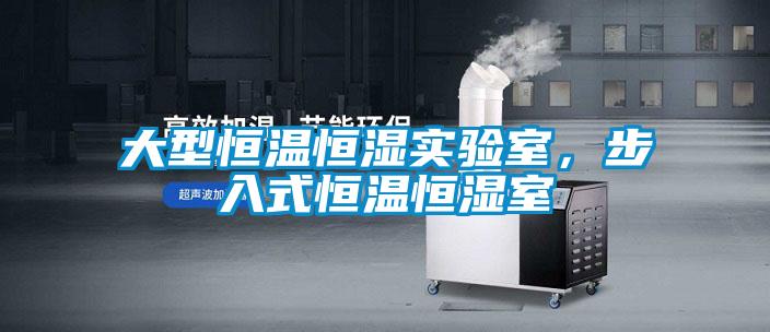 大型恒溫恒濕實(shí)驗(yàn)室，步入式恒溫恒濕室