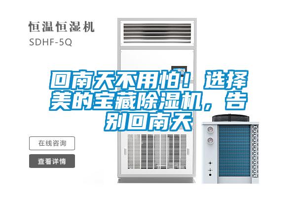 回南天不用怕！選擇美的寶藏除濕機，告別回南天