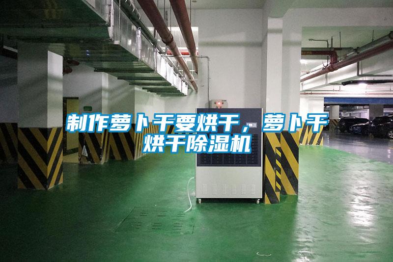 制作蘿卜干要烘干，蘿卜干烘干除濕機
