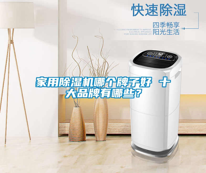 家用除濕機哪個牌子好 十大品牌有哪些？