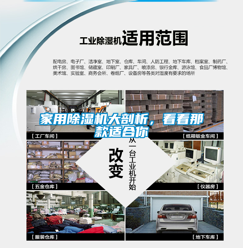 家用除濕機大剖析，看看那款適合你