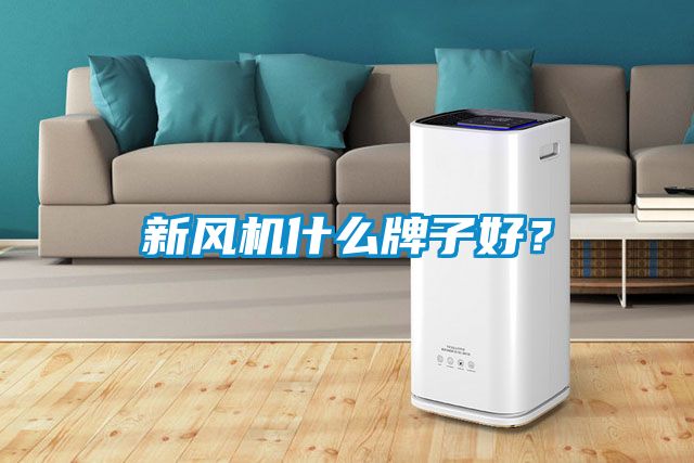 新風機什么牌子好？