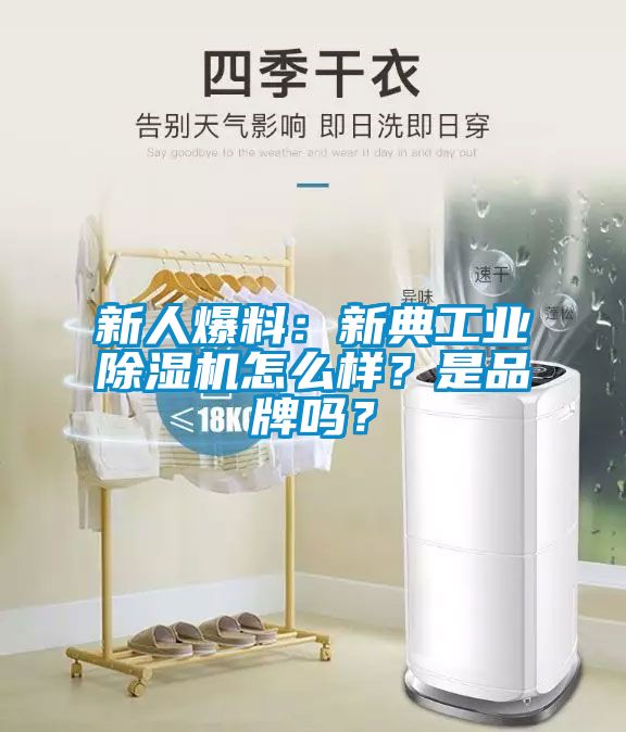 新人爆料：新典工業(yè)除濕機怎么樣？是品牌嗎？