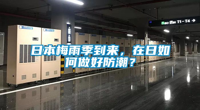 日本梅雨季到來，在日如何做好防潮？