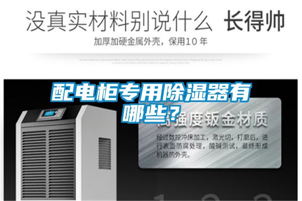 配電柜專用除濕器有哪些？