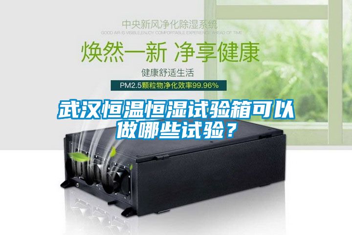 武漢恒溫恒濕試驗(yàn)箱可以做哪些試驗(yàn)？