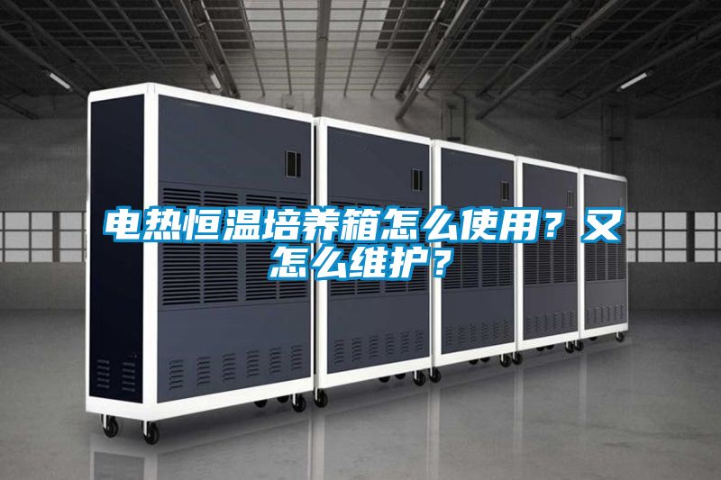 電熱恒溫培養(yǎng)箱怎么使用？又怎么維護？