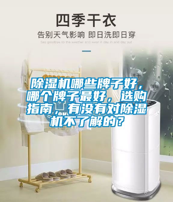 除濕機哪些牌子好，哪個牌子最好，選購指南，有沒有對除濕機不了解的？
