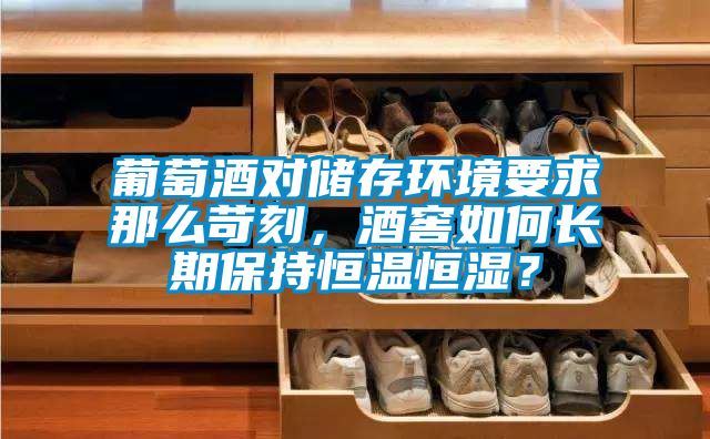 葡萄酒對儲存環(huán)境要求那么苛刻，酒窖如何長期保持恒溫恒濕？