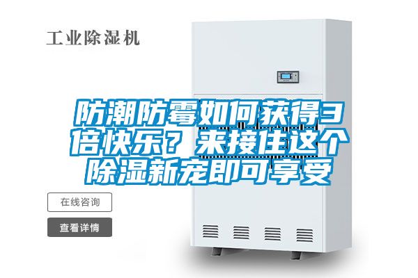 防潮防霉如何獲得3倍快樂(lè)？來(lái)接住這個(gè)除濕新寵即可享受