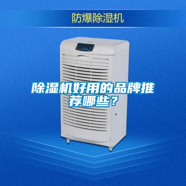 除濕機(jī)好用的品牌推薦哪些？