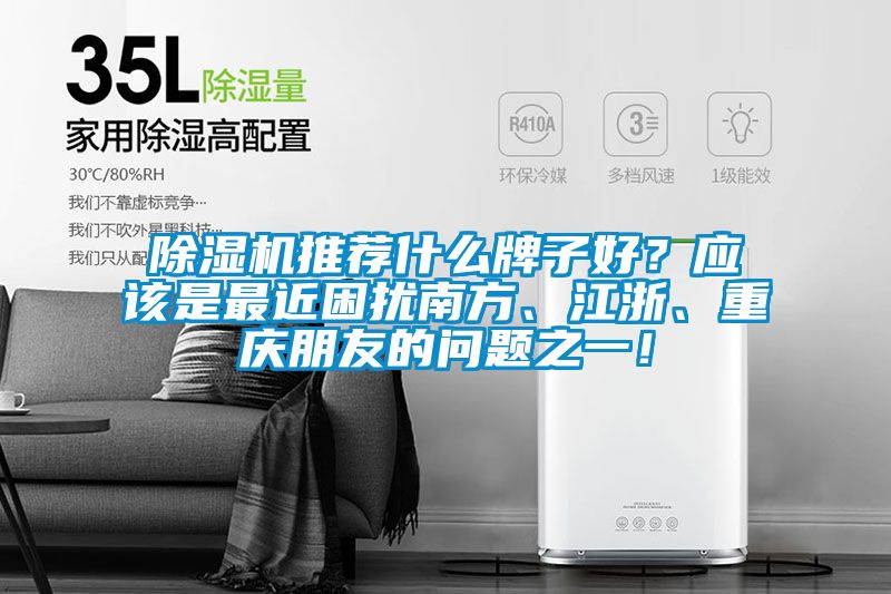 除濕機推薦什么牌子好？應該是最近困擾南方、江浙、重慶朋友的問題之一！